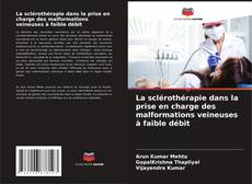 Bookcover of La sclérothérapie dans la prise en charge des malformations veineuses à faible débit