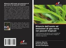 Capa do livro de Bilancio dell'azoto ed emissioni di gas serra nei pascoli tropicali 