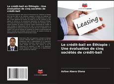Borítókép a  Le crédit-bail en Éthiopie : Une évaluation de cinq sociétés de crédit-bail - hoz