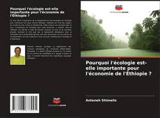 Portada del libro de Pourquoi l'écologie est-elle importante pour l'économie de l'Éthiopie ?