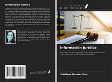 Capa do livro de Información jurídica 
