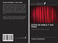 Couverture de ACTOS DE HABLA Y SUS TIPOS