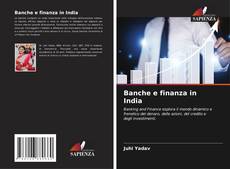 Bookcover of Banche e finanza in India
