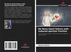 Buchcover von De Novo heart failure with reduced ejection fraction