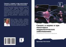 Bookcover of Синапс в норме и при некоторых неврологических заболеваниях
