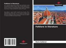 Buchcover von Folklore in literature