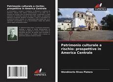 Patrimonio culturale a rischio: prospettive in America Centrale的封面