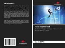 Capa do livro de Tax avoidance 