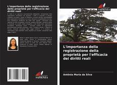 Bookcover of L'importanza della registrazione della proprietà per l'efficacia dei diritti reali