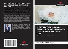 Capa do livro de MEETING THE SOCIAL CHALLENGE OF MARRIAGE FOR BETTER AND FOR LIFE 