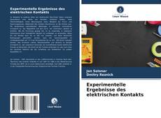 Copertina di Experimentelle Ergebnisse des elektrischen Kontakts