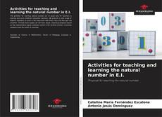 Capa do livro de Activities for teaching and learning the natural number in E.I. 