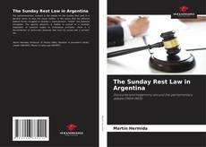 Buchcover von The Sunday Rest Law in Argentina