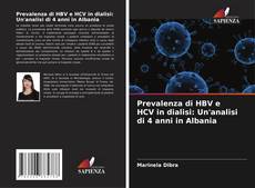 Portada del libro de Prevalenza di HBV e HCV in dialisi: Un'analisi di 4 anni in Albania