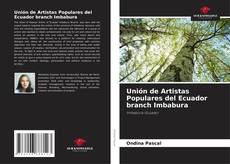 Bookcover of Unión de Artistas Populares del Ecuador branch Imbabura