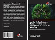 Bookcover of La via della risposta delle proteine non ripiegate e il cancro al polmone