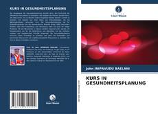 Buchcover von KURS IN GESUNDHEITSPLANUNG