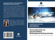 Bookcover of Fernunterricht an Universitäten: Bildungsmarketing-Ansatz