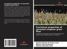 Portada del libro de Functional properties of sprouted sorghum grain flour