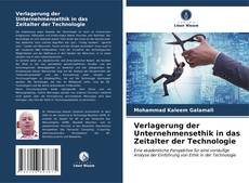 Capa do livro de Verlagerung der Unternehmensethik in das Zeitalter der Technologie 