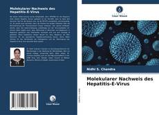 Buchcover von Molekularer Nachweis des Hepatitis-E-Virus