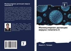 Buchcover von Молекулярная детекция вируса гепатита Е