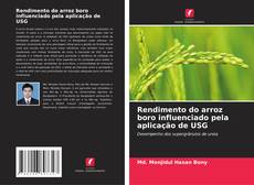 Copertina di Rendimento do arroz boro influenciado pela aplicação de USG