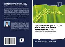 Buchcover von Урожайность риса сорта Боро под влиянием применения USG