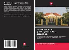 Capa do livro de Governação e participação dos cidadãos 