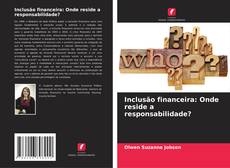 Inclusão financeira: Onde reside a responsabilidade?的封面