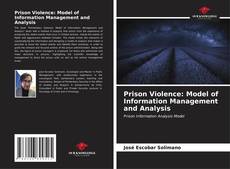 Prison Violence: Model of Information Management and Analysis kitap kapağı