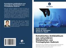 Couverture de Extrahiertes Antibiotikum aus sekundären Metaboliten von Trichophyton Rubrum