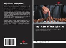 Portada del libro de Organization management