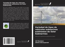 Capa do livro de Variedad de tipos de vehículos submarinos autónomos de Solar Submarines 
