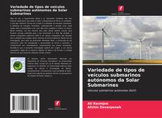 Capa do livro de Variedade de tipos de veículos submarinos autónomos da Solar Submarines 