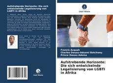 Capa do livro de Aufstrebende Horizonte: Die sich entwickelnde Legalisierung von LGBTI in Afrika 