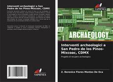 Portada del libro de Interventi archeologici a San Pedro de los Pinos-Mixcoac, CDMX