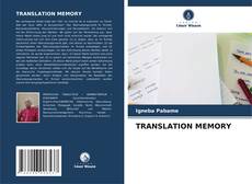 Capa do livro de TRANSLATION MEMORY 