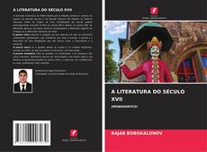 Обложка A LITERATURA DO SÉCULO XVII