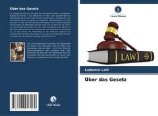 Bookcover of Über das Gesetz
