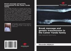 Portada del libro de Break massage and genetic transmission in the Camer Yanda family
