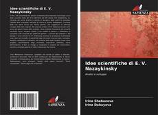 Обложка Idee scientifiche di E. V. Nazaykinsky