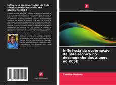 Influência da governação da lista técnica no desempenho dos alunos no KCSE的封面