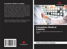 Capa do livro de Colombian Medical Liability 