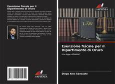 Buchcover von Esenzione fiscale per il Dipartimento di Oruro