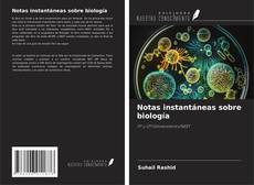 Buchcover von Notas instantáneas sobre biología