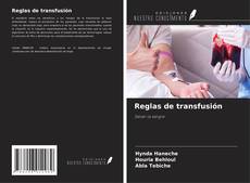 Capa do livro de Reglas de transfusión 