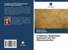 Capa do livro de Tragbares Multimode-Quizspiel mit PIC-Mikrocontroller 