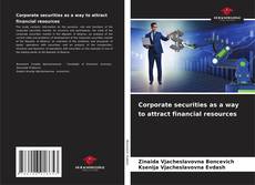 Capa do livro de Corporate securities as a way to attract financial resources 