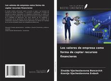 Bookcover of Los valores de empresa como forma de captar recursos financieros